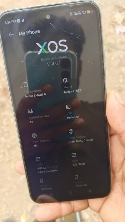 Infinix Smart 9 for sell only 10k