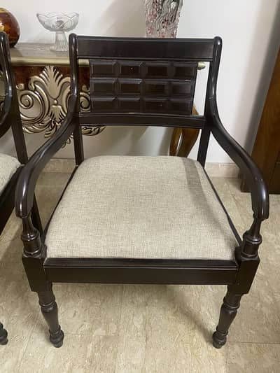 Wooden chairs