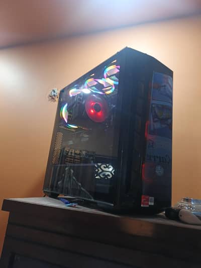 Gaming PC / Ryzen 5 3600 / RX 6600 8GB / B550 AORUS / RGB Build