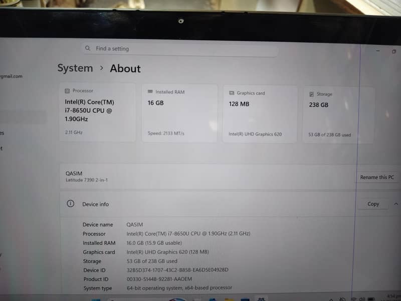 Core i7 8