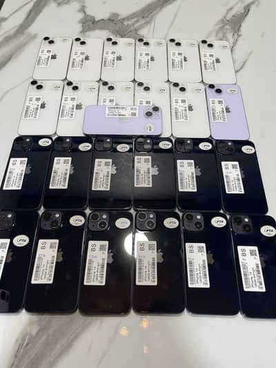 Iphone 14 PTA 128gb waterpack stock available