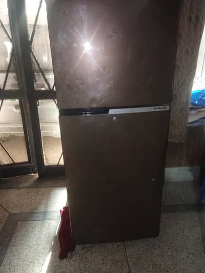 Dawlance Chrome refrigerator slightly used