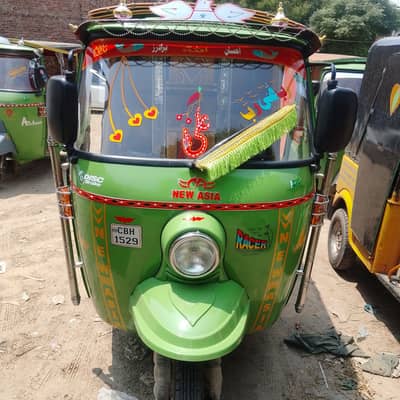 New Asia Auto rickshaw 2026 model 1 month use 1000km kit&cylinder