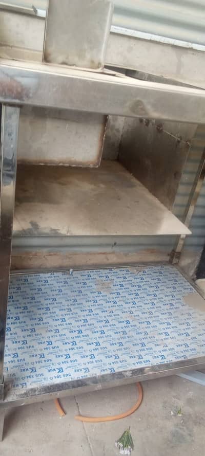 Fryer portable foldind pure steel