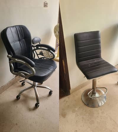 Two computer / office / visitor chairs for sale