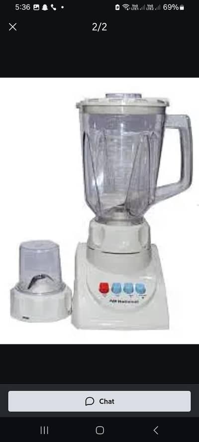 blender chopper dry mill Panasonic new