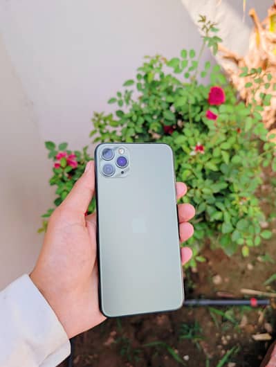 Apple iPhone 11 Pro Max non pta Jv 256 gb green colour