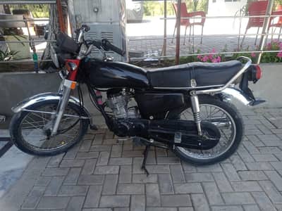 Honda CG 125 model 1995 Islamabad number good condition no any work