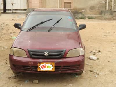 My Suzuki cultus vxr home used car.