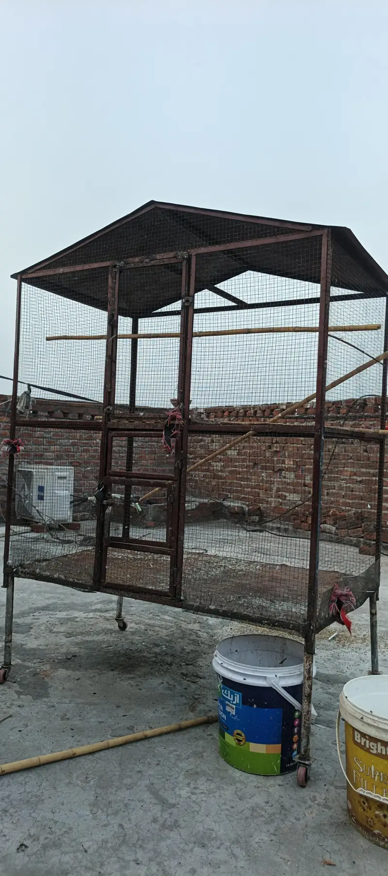 full Bara cage Lohe ki cage ka banaa hai full  mzbot — photo 3