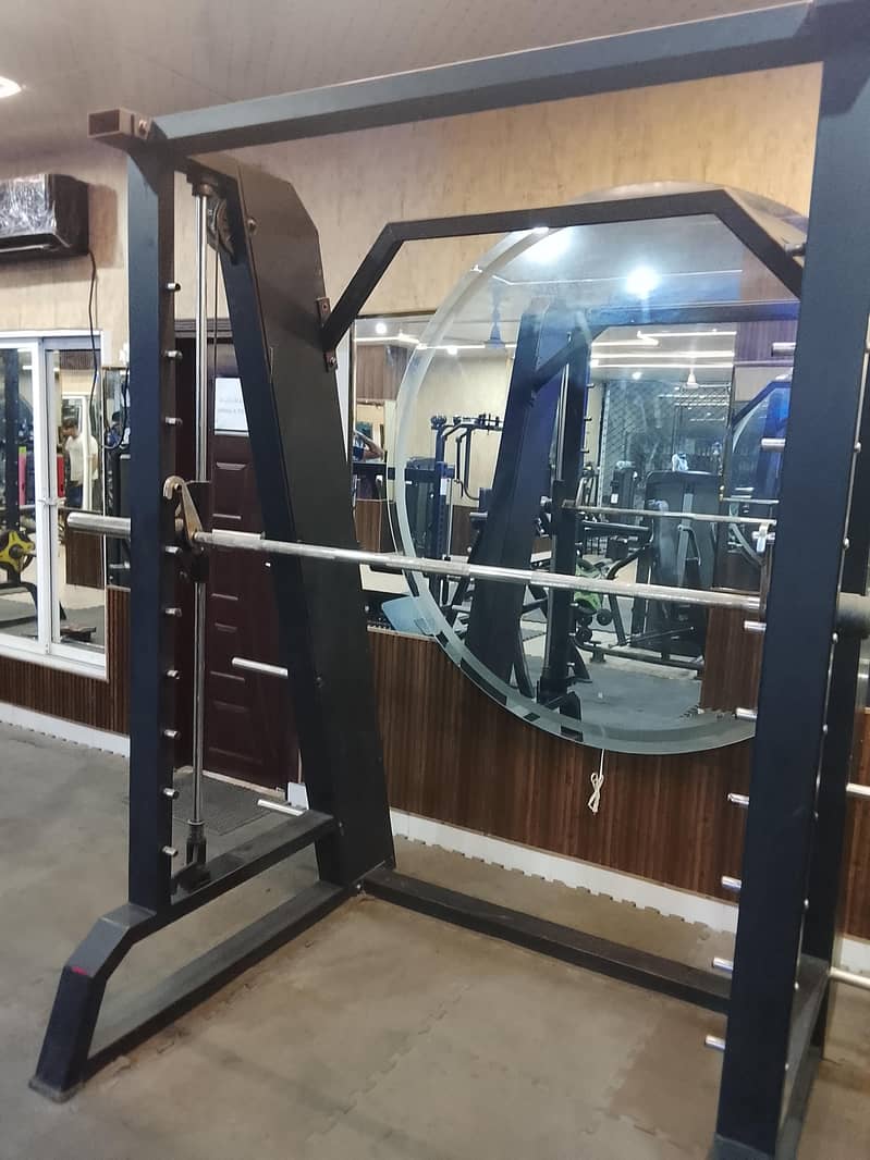 smith machine almost new 1