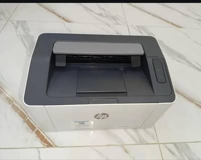 Hp laser 107a laser printer with original box Excellent condition