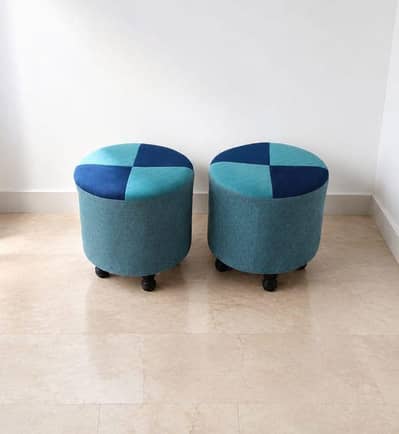 wooden sitting stool