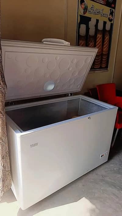 Haier Double Door Deep Freezer For Sale With setup