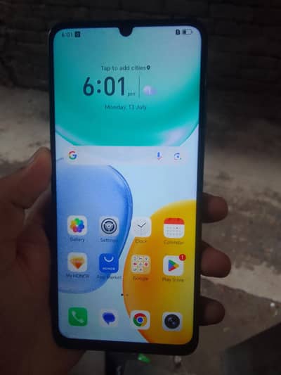 Honor X5 ek ghanta hua hai lae Hain but badri ki seal khuli Hui hai