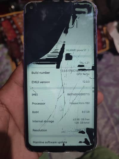Huawei Nova 5T 8/128 exchange possible any device