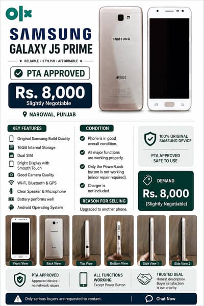 Samsung  Galaxy J5 Prime
