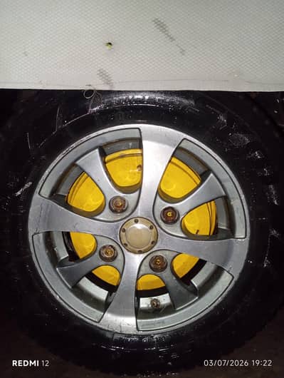 Suzuki Bolan 13" Alloy Rims – Set of 4 – Good Condition