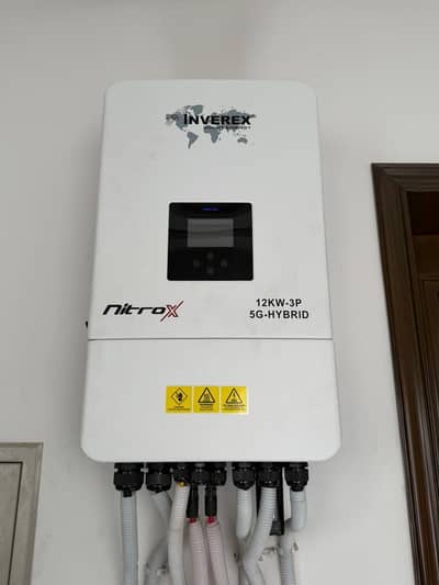 FULL SYSTEM AVAILABLE:-  Nitrox Hybrid Solar Inverter 12KW