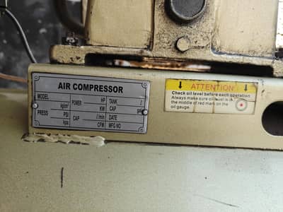 Air compressor Tank with Motor
