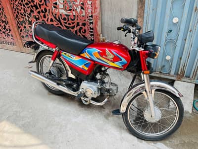 Honda CD 70 25/26 for Sale WhatsApp 03157729251