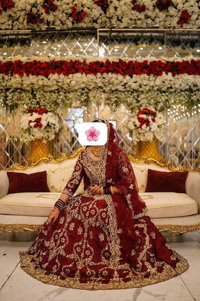 customied bridal outfit