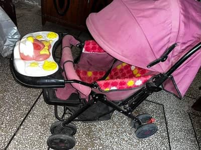 pram plum purple colr