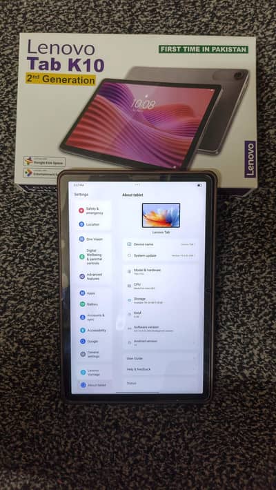 Lenovo Tab K10 2nd generation (W-IFI ONLY)
