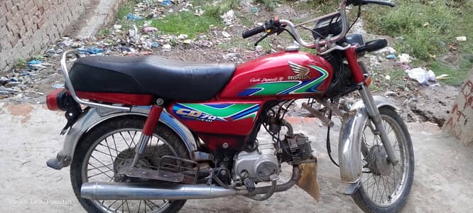 Honda CD70 Milage 50km/L