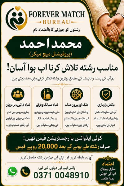 Professional  Bureau Services in Pakistan |  Matching |