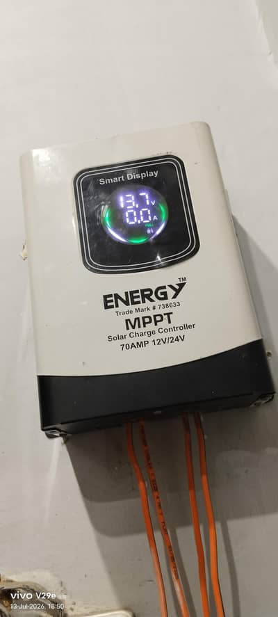 Mppt energy company ka hai 2 plat k sat chal raha hai