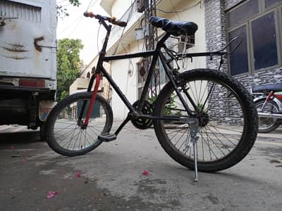 A jet black cycle for kids