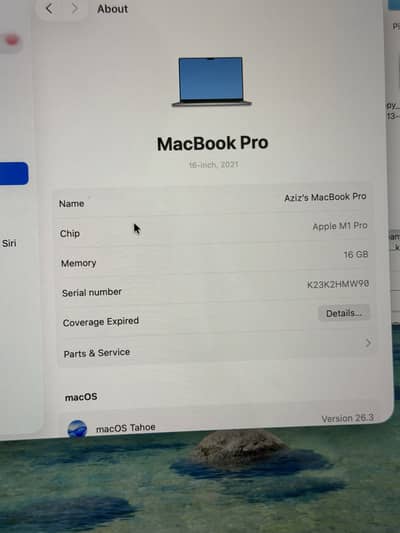Apple MacBook Pro 16-inch (2021) | M1 Pro | 16GB RAM | 512GB SSD