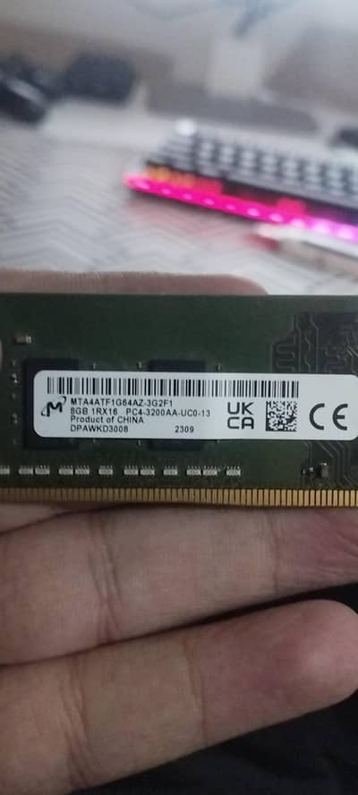 DDR4 8GB 3200mhz RAM