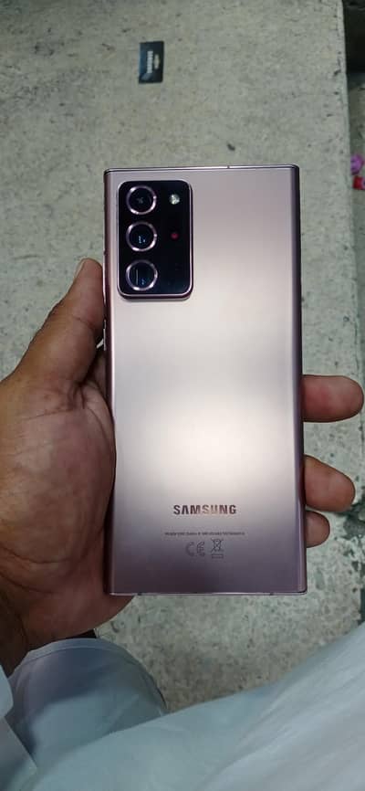 Samsung Mobile Note 20 Ultra. pta. prof. . offesheal