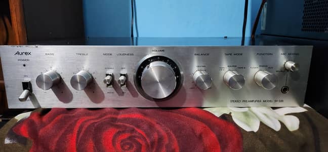Aurex (Toshiba) Stereo Preamplifier SY-335