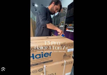 Haier HSU-13HFAB T3 PRO 1 Ton DC Inverter AC Heat & Cool | 2026 Model