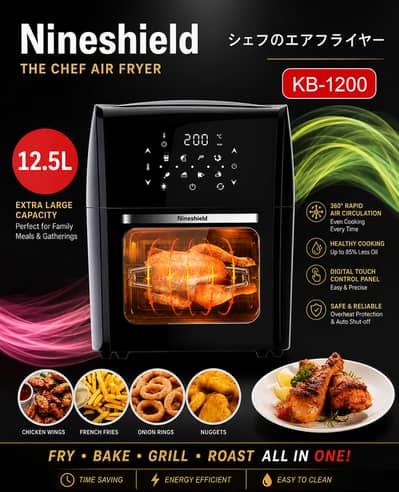 Air Fryer|2.5L Air Fryer|Oil Free Fryer|Home Air Fryer