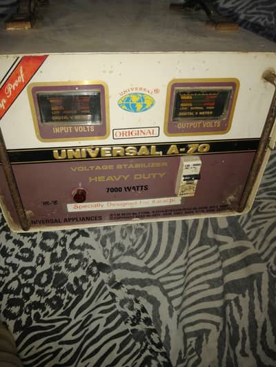 Universal 7000 watt stabilizer