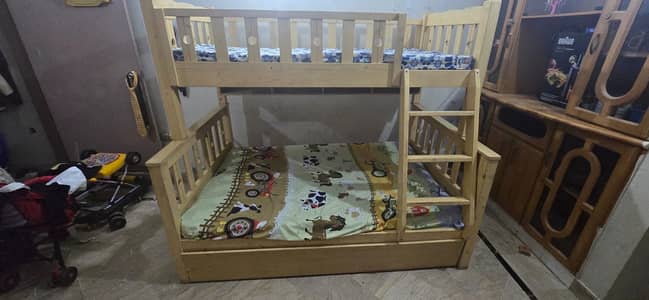 Kids bunker bed | Wooden Double bed | bunk bed | kids bed