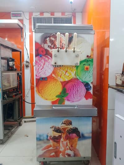 Ice cream pump machine single phase