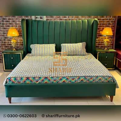 Bed Set/King Size Bed/Double Bed/Wooden Bed/Whatsapp 0300-0622603