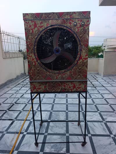 12 volt DC air cooler with stand