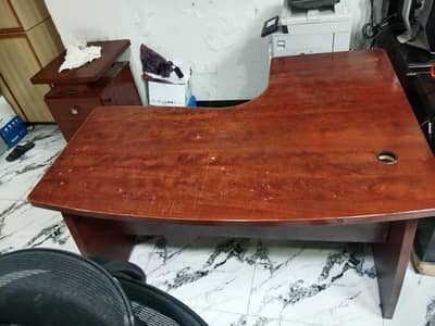 lamination table and 3tree drawer