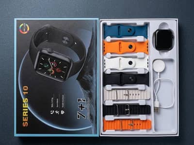 Series 10 Smartwatch Combo | 7+1 Straps | Brand New Condition