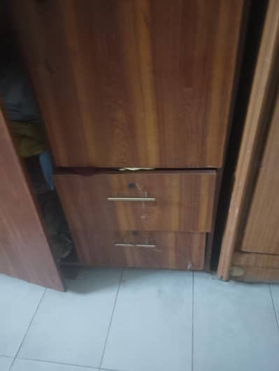 cupboard and dressing