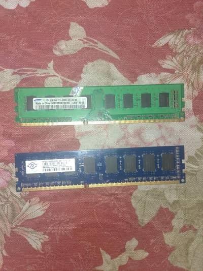 Kingston 2gb rams ddr3, 2 rams