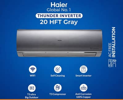 Haier super t3 pro 1.5 ton avalible