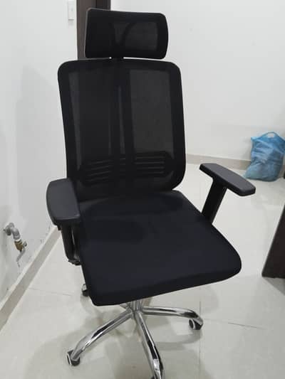 Ergonomic mesh office chair, high back executive computer chair