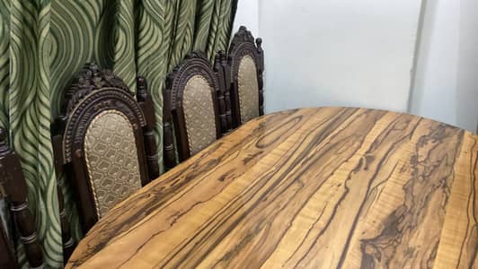 Sheesham wood dining table